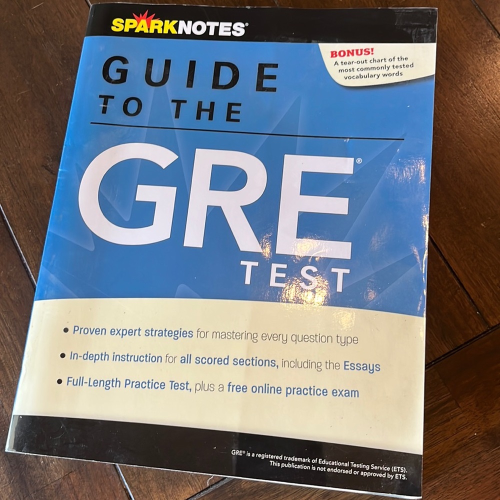 GRE Prep Book